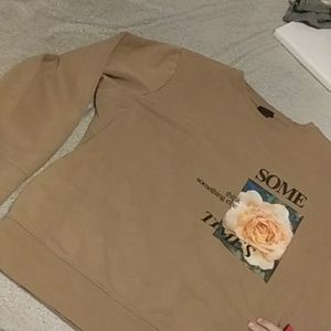 Medium tan sweater